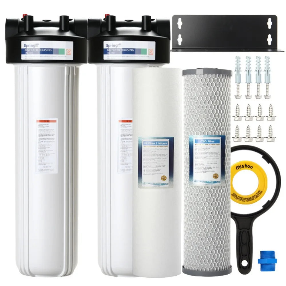 Water Filter System 2- stage, 1-Stage, Pre-Filtration