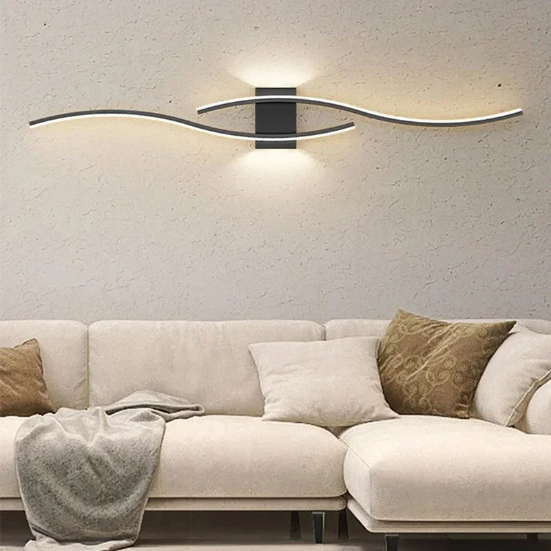 LED Wall Lamp, Smart Remote Control, Adjustable Color