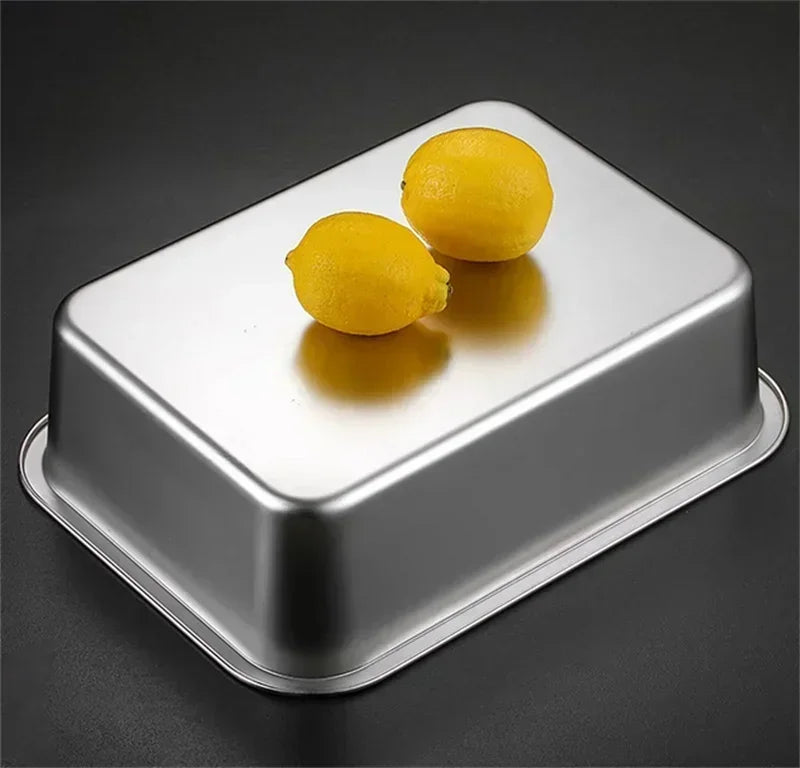 Stainless Steel Trays, Storage, Kitchen Containers, Lids