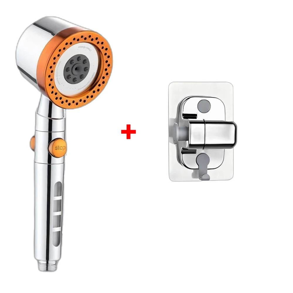5 Modes Spray, Filter Shower Head, High Flow