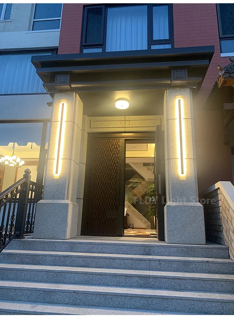 Long Strip Outdoor Waterproof Wall Garden Lights