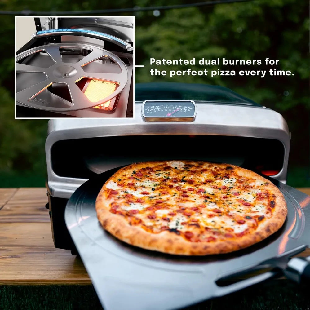 16 Propane Pizza Oven with Rotating Cooking Stone