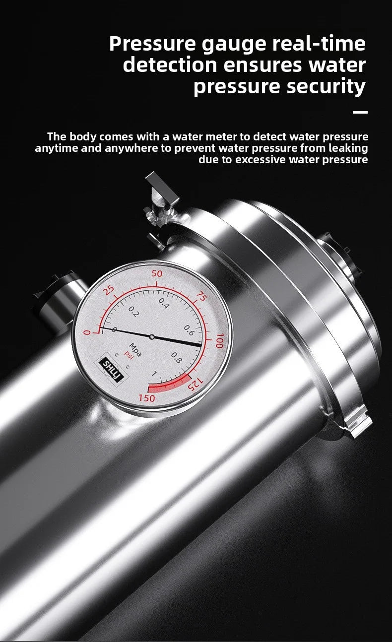 Whole house direct drinking ultrafiltration filter