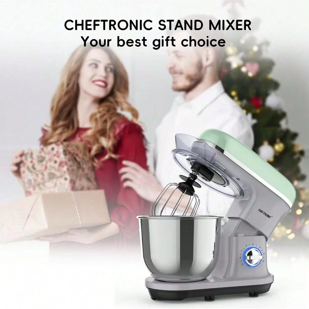 Stand Mixer, 5.5QT, 500W 6+P Speed