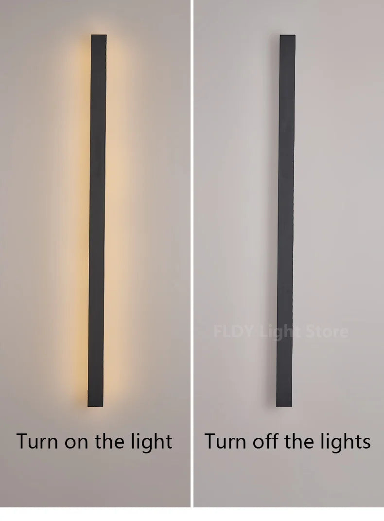 Long Strip Outdoor Waterproof Wall Garden Lights