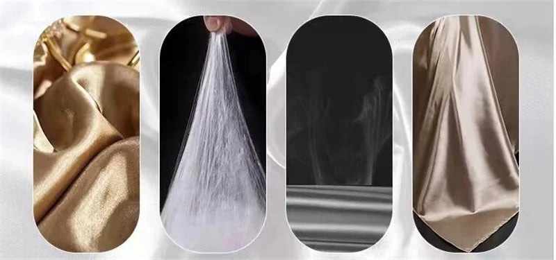 Satin Bedding Set, Duvet Cover, Sheets, Pillowcases