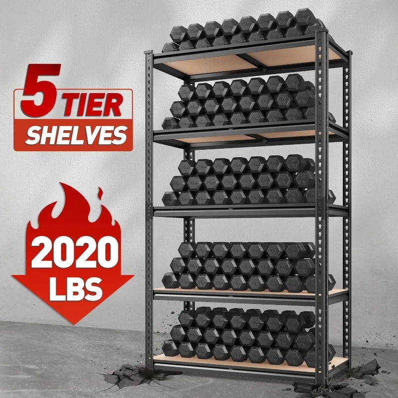 2020LBS, Heavy Duty 5-Tier Shelving,