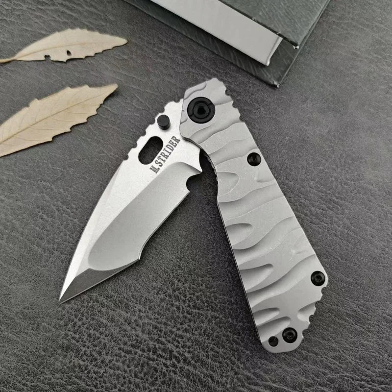 Titanium Handle, Blade, Folding Tactical Knives