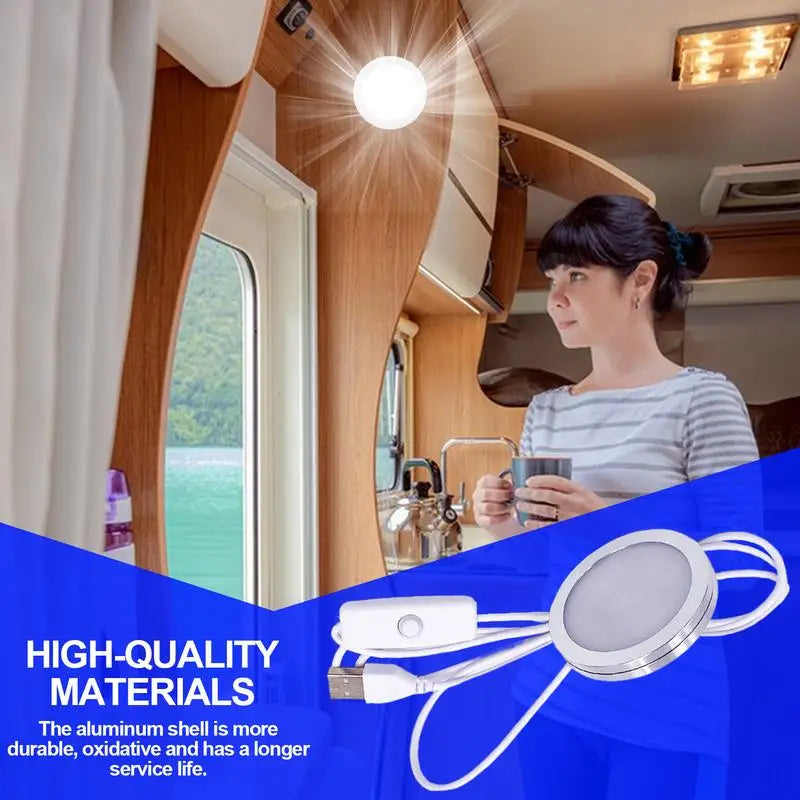 LED Lights USB Aluminum Shell Cabinet Light