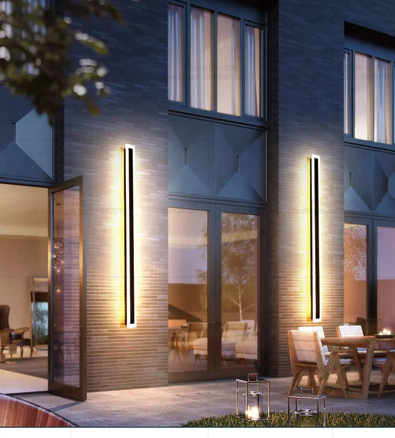 Waterproof Long Strip Wall Lights