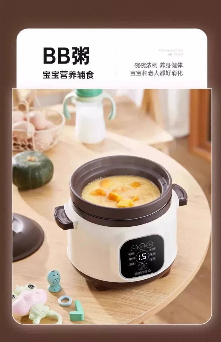 110V Electric Clay Pot Slow Cooker