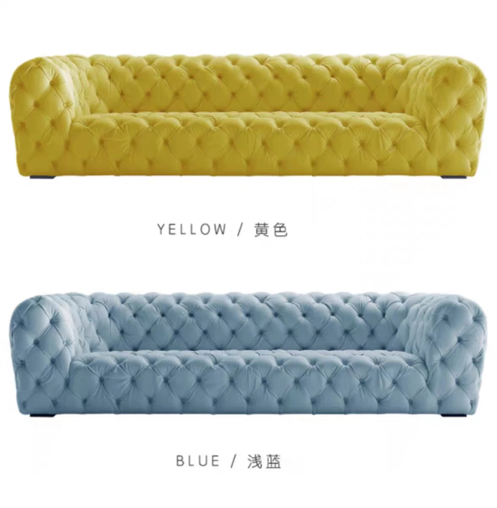 Simple Fancy Living Room Sofas, Large Gold