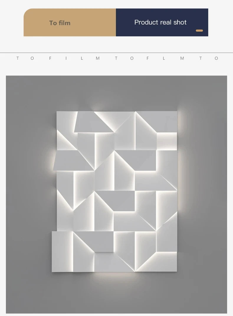 Art Design Led Wall Lighting Fixture