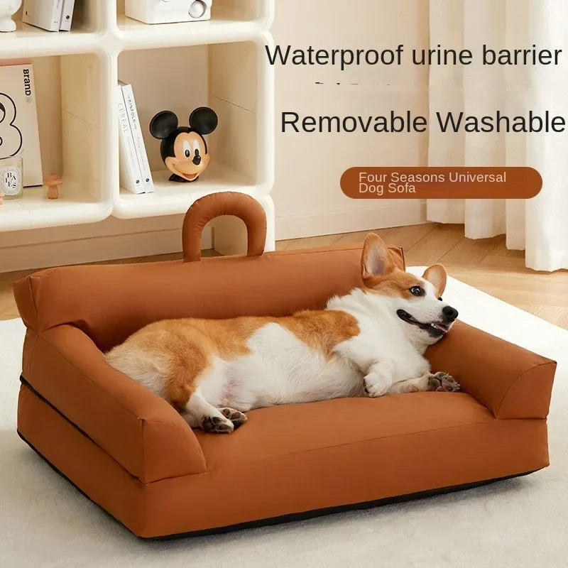 Removable, Washable Dog Bed, Medium, Small, Waterproof