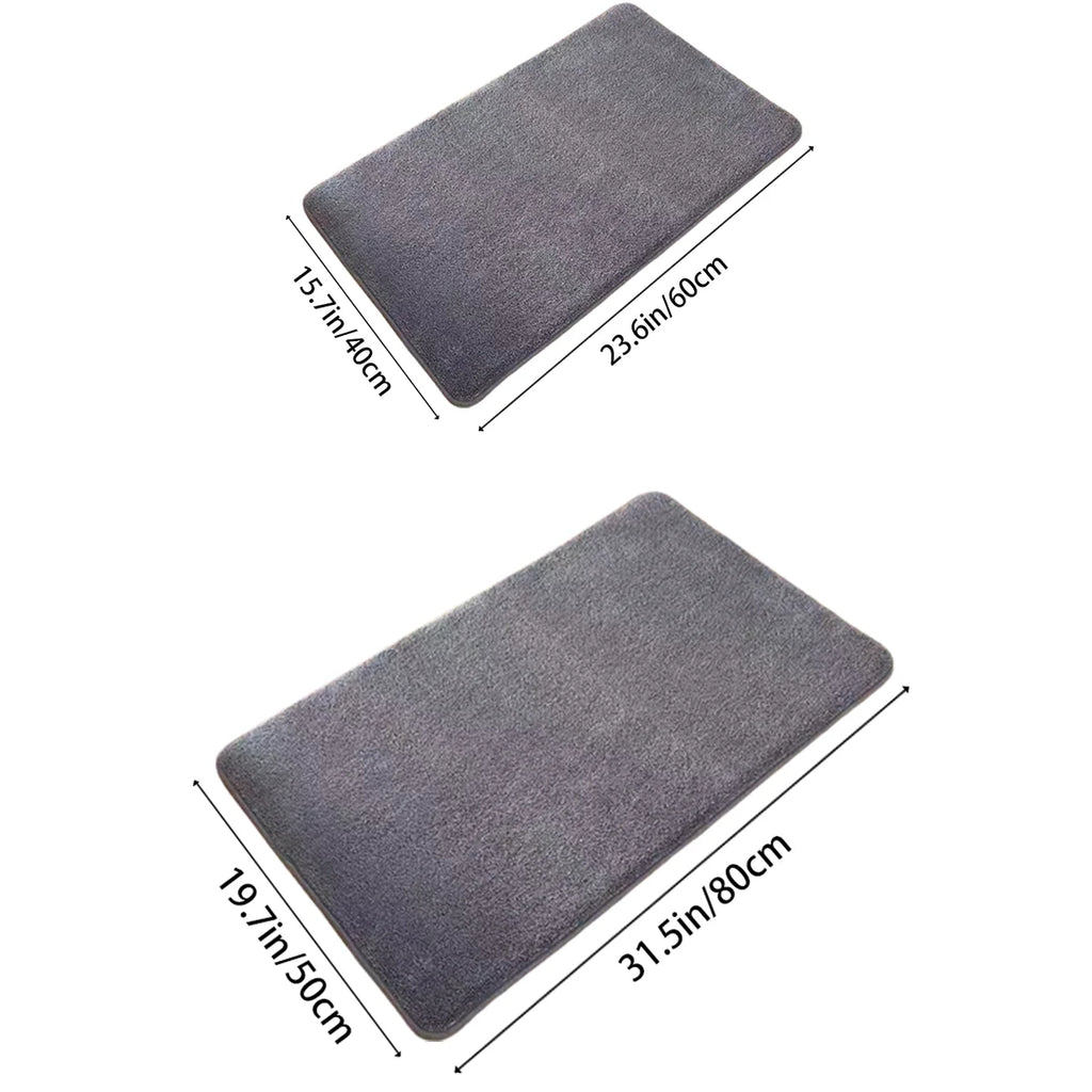 super absorbent bath mat, anti slip, door mat