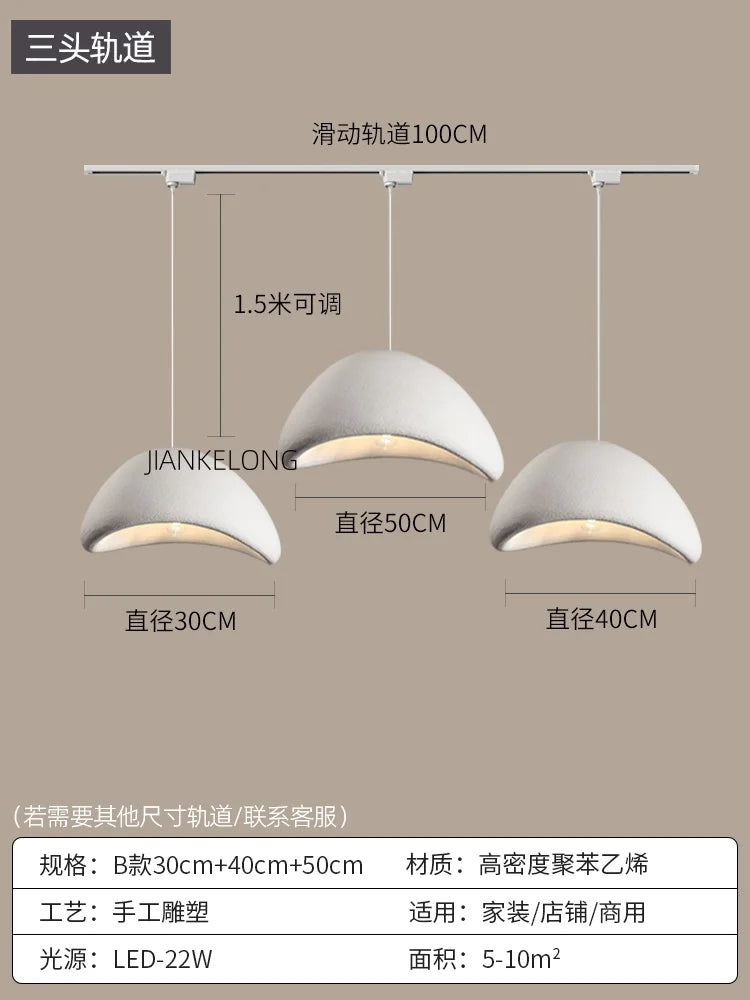 Handmade Indoor, LED Suspension Pendant Lamp