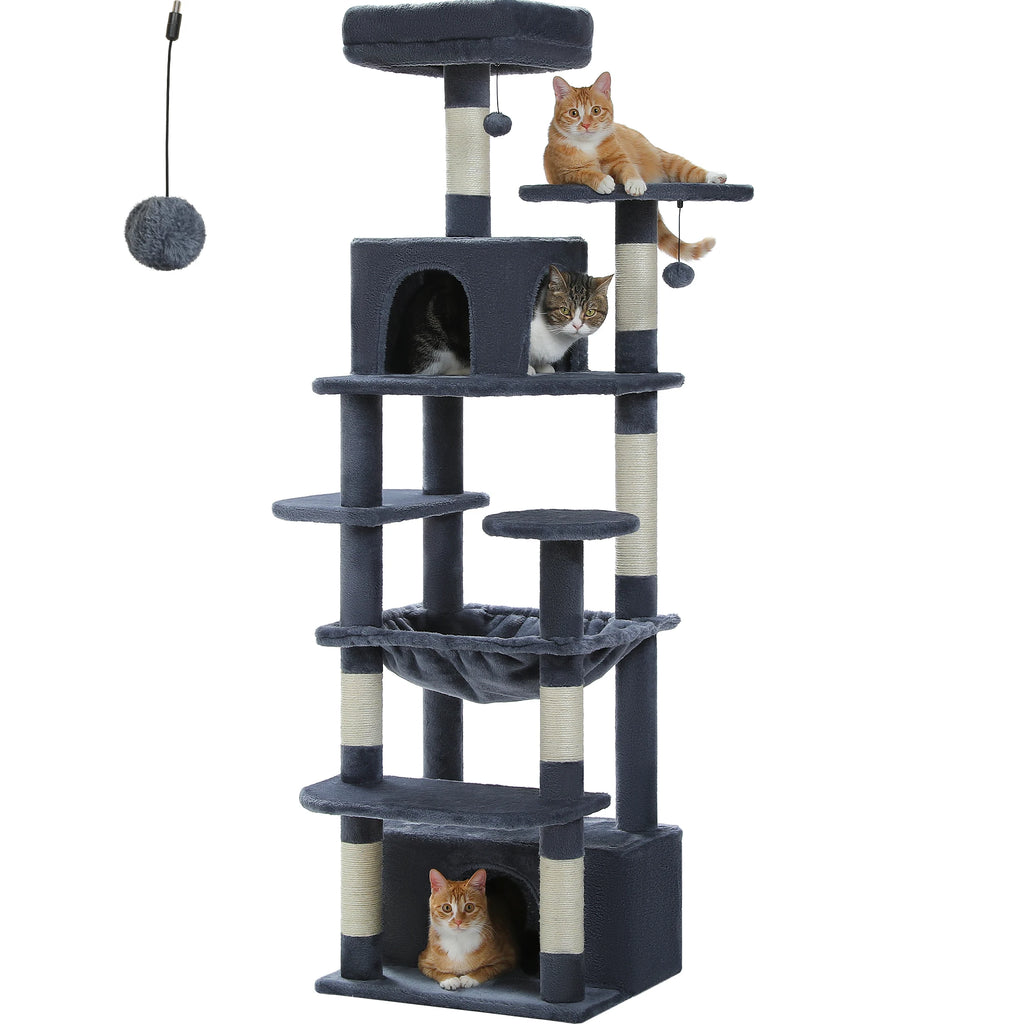Large Cat Tree and Tower for Indoor Cats
