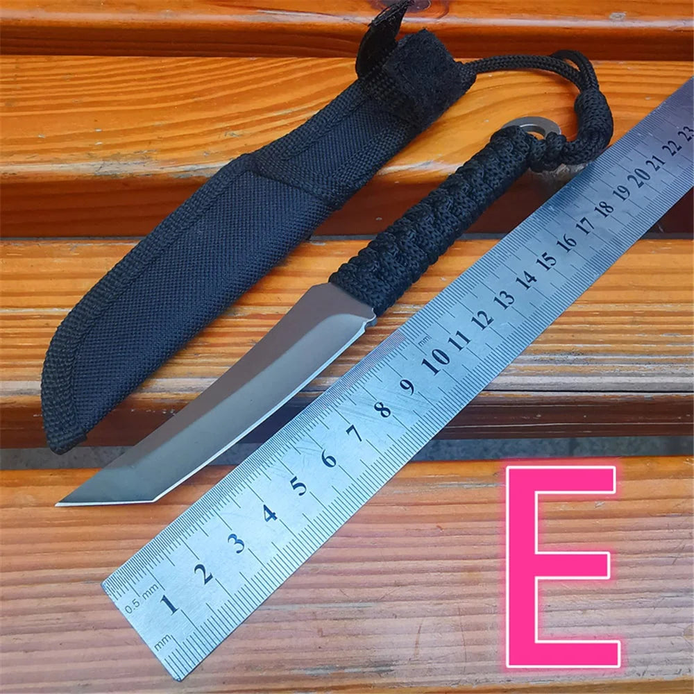 Fixed Blade Knives, ABS Handle, Nylon Sheath