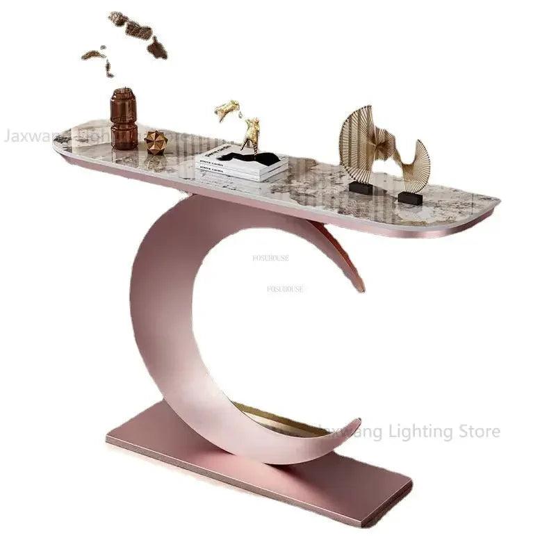 Slate Hallway, Porch Iron Console Table