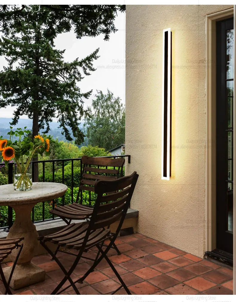 Waterproof Long Strip Wall Lights