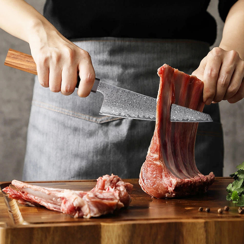 6-inch Honesuki Knife Damascus Steel Kitchen Chef Knives