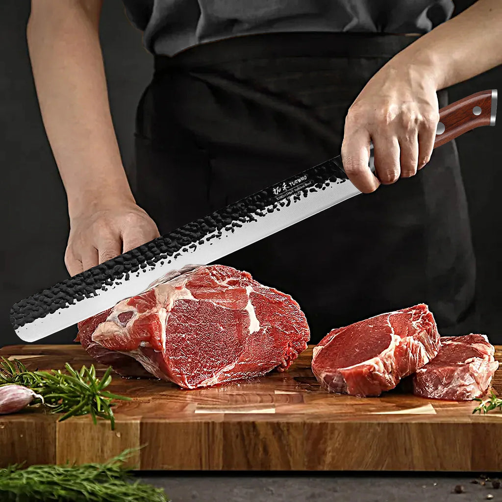 Japanese Hand Forged Slicing Knife Stainless Steel