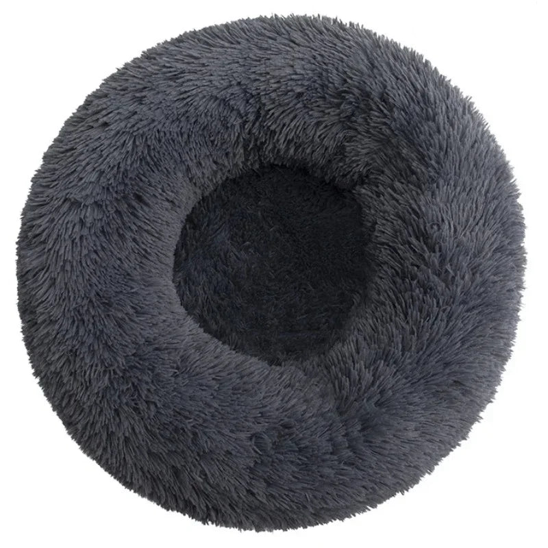 40-60cm. Round Pet Bed, Small Dog, Cat, Washable