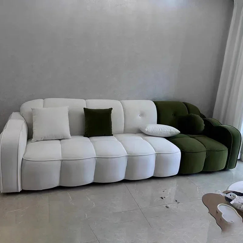 Brown Living Room, Small Apartment, Marshmallow Cloud Sofa