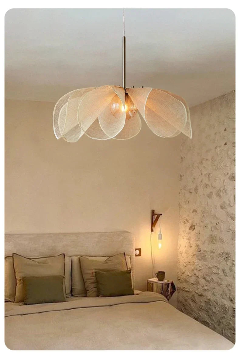 Fabric Ceiling Hanging Pendant Lamp