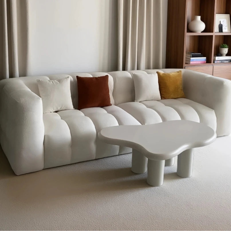 Plush Reclining Sofa Corner Lounger