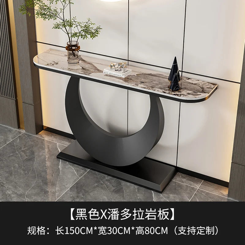Modern Console Table Decor Hallway Luxury Design