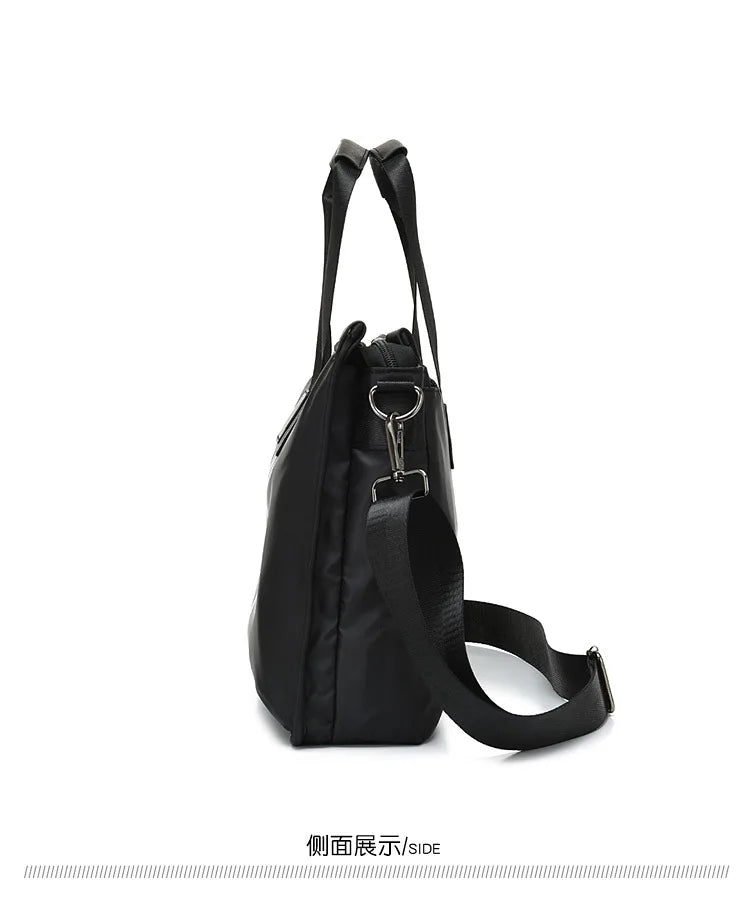 Business Briefcase Polyester Laptop Crossbody Bag