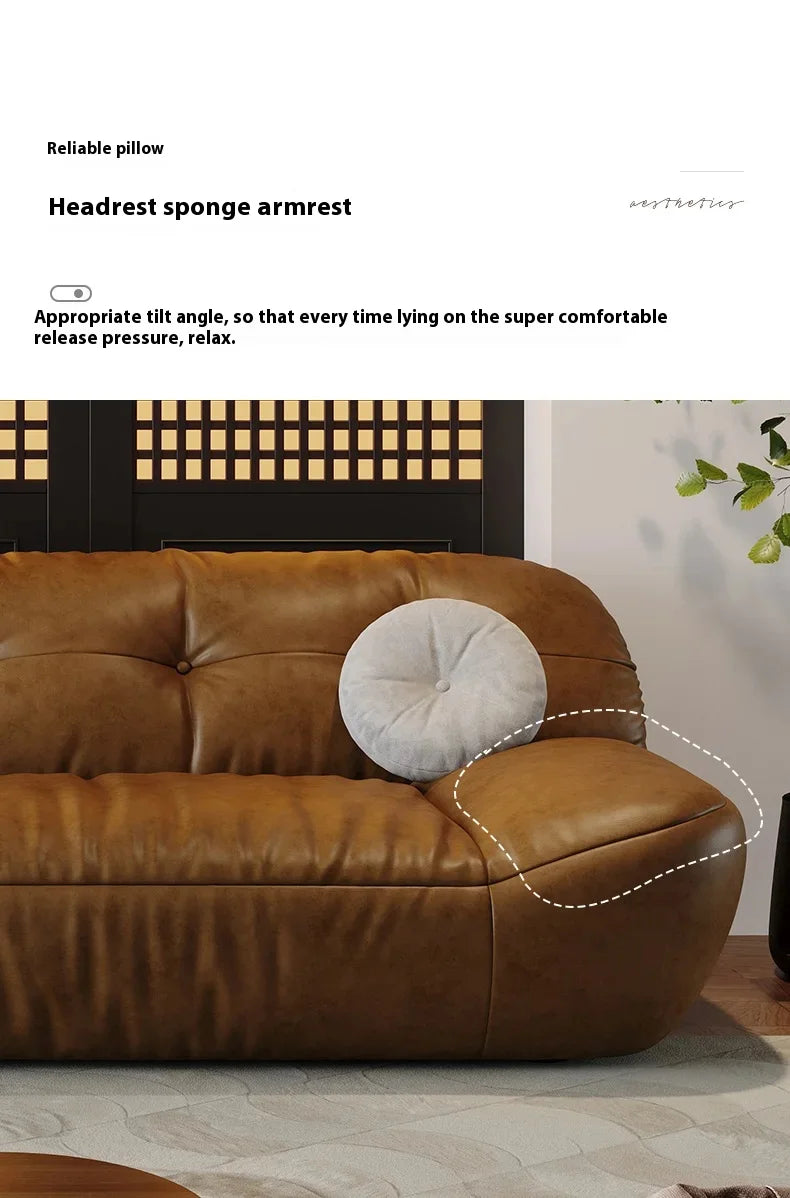 Leatherette Living Room Sectional Sofa Sets