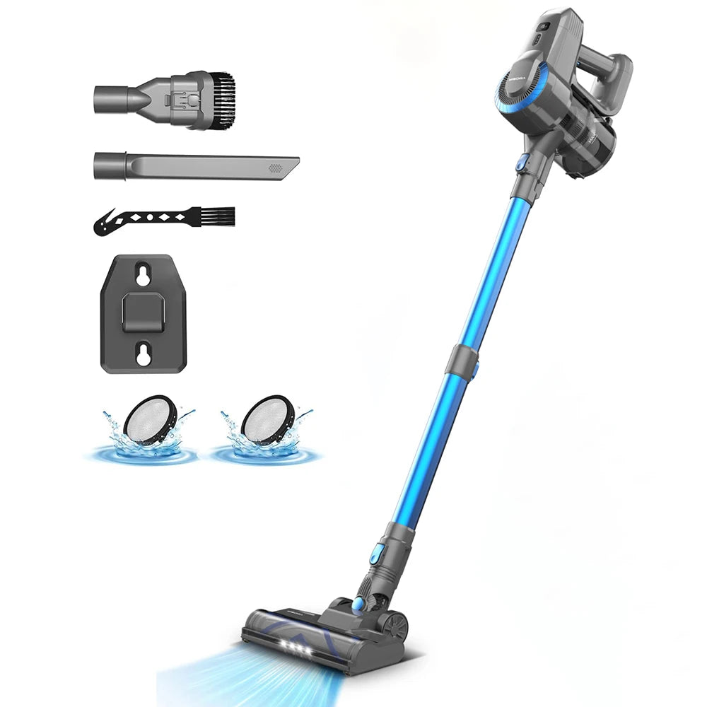 Cordless Upright Vacuum Cleaner for Carpet, Hard Floor