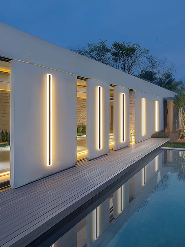 Waterproof Long Strip Wall Lights