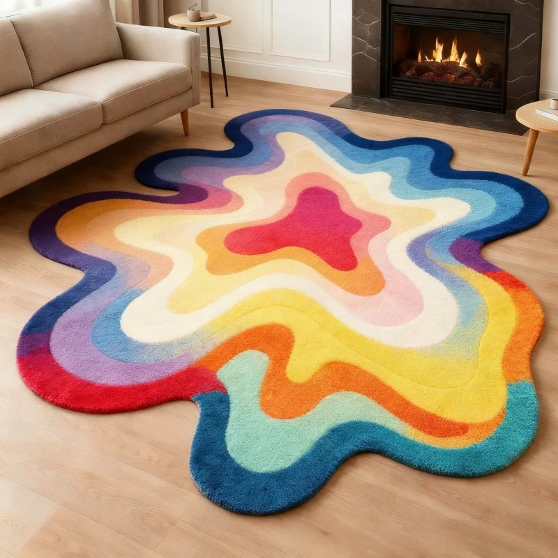 Various Color, Size Abstract Art Carpets