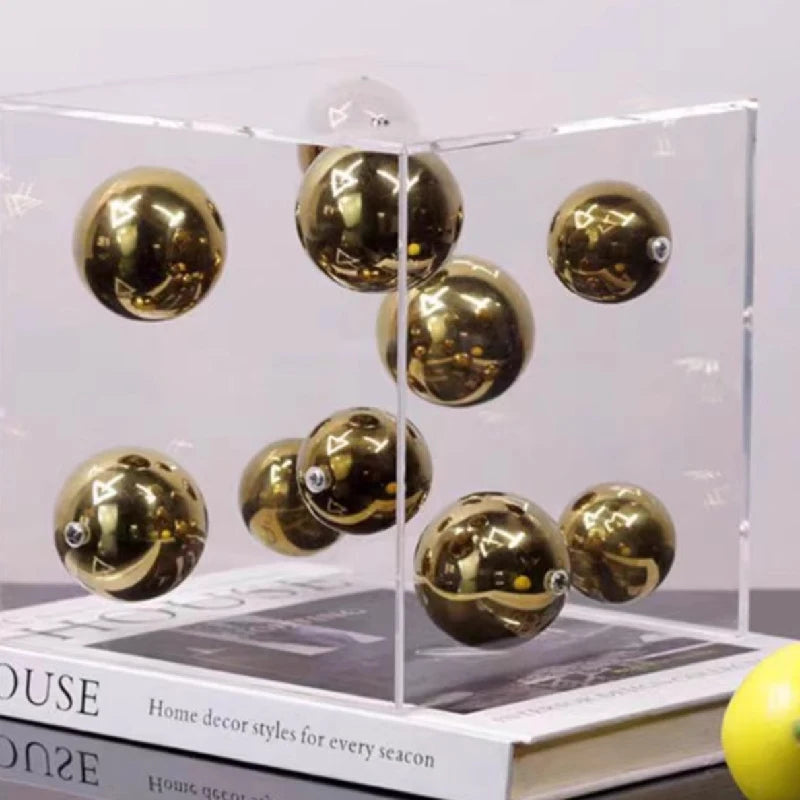 Acrylic Cover Sphere Decoration, Living Room Home Decor