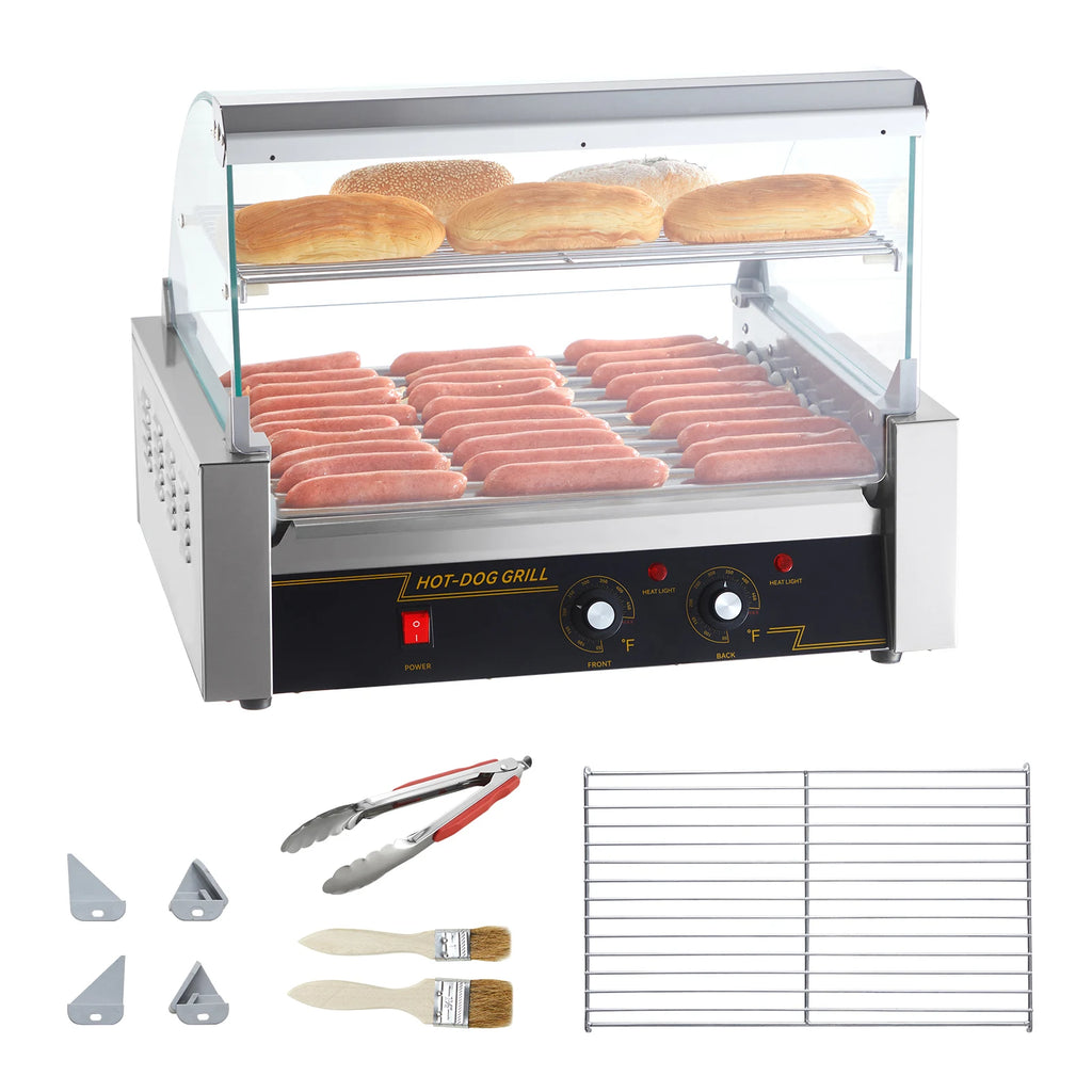Hot Dog Roller Electric Sausage Maker Barbecue Grill