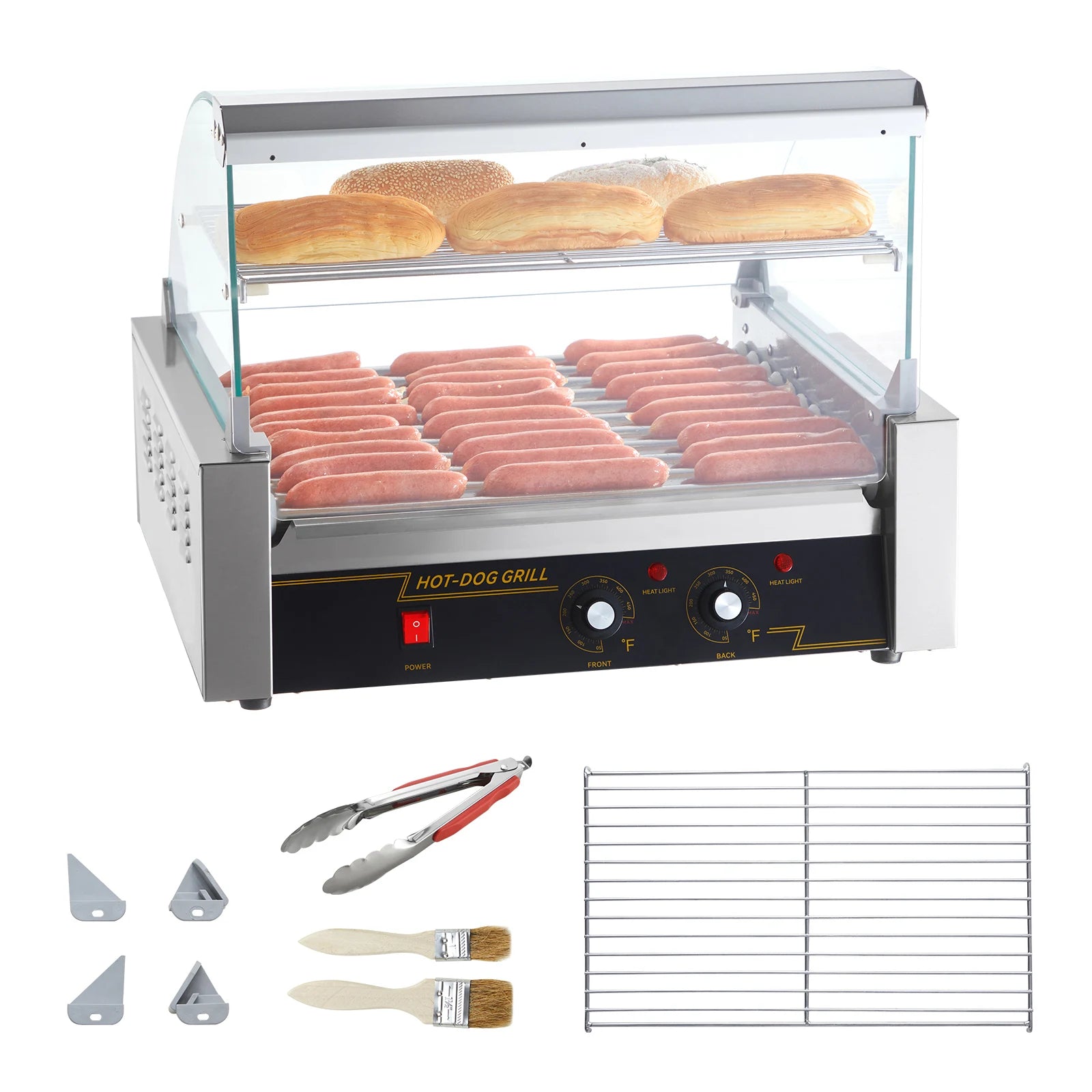 Hot Dog Roller Electric Sausage Maker Barbecue Grill