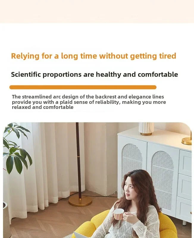 Single Seat Sofa Balcony and Bedroom, Rotatable