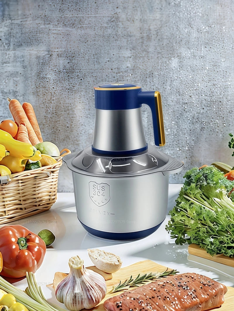 Meat Grinder Blender, Food Processor, Five-speed