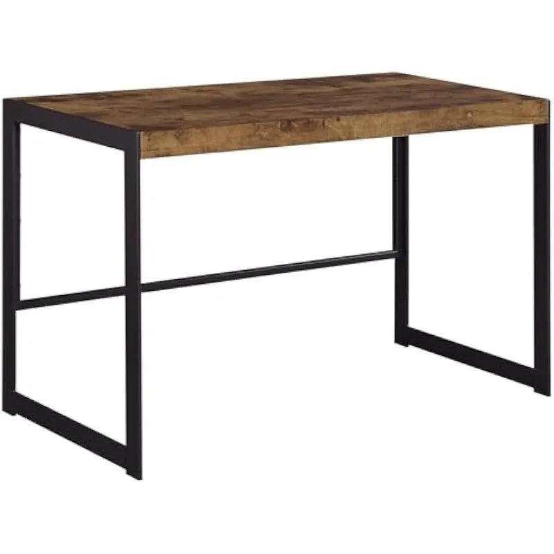 Engineered Wood – 47" Writing Desk with Farmhouse Style