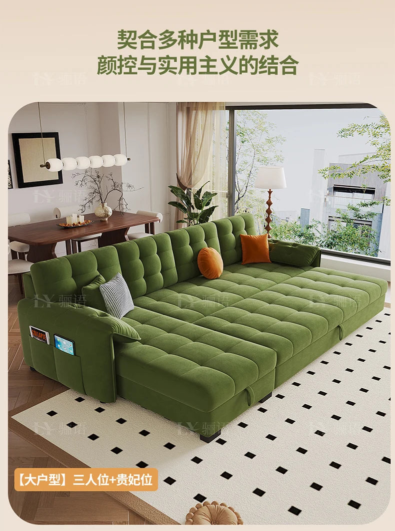 Modular Individual Sofa, Bed Convertible, Pull Out