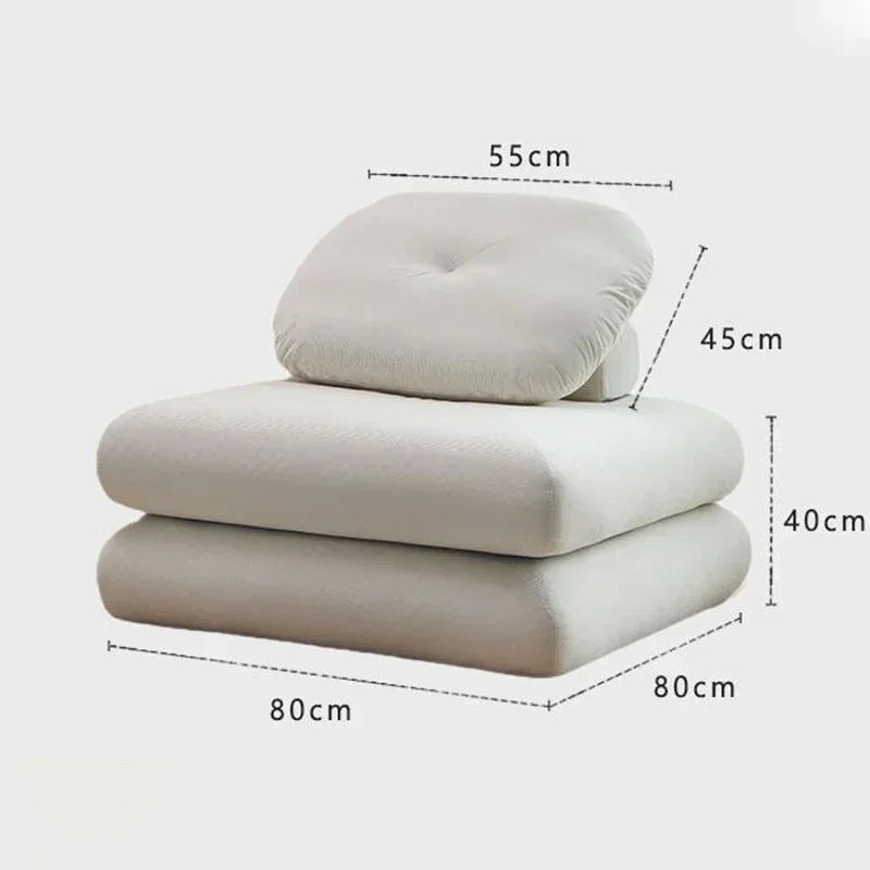 Single Sofa Bed Recliner Lounger Convertible