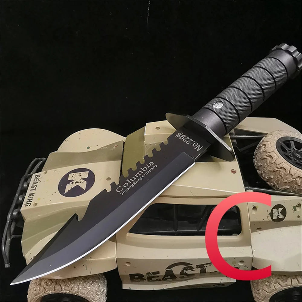 Bushcraft Knifes, Sheath, with ABS Handle