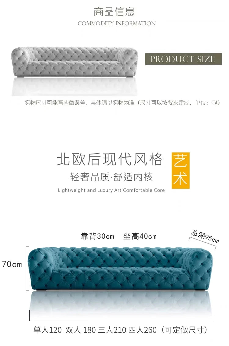 Simple Fancy Living Room Sofas, Large Gold