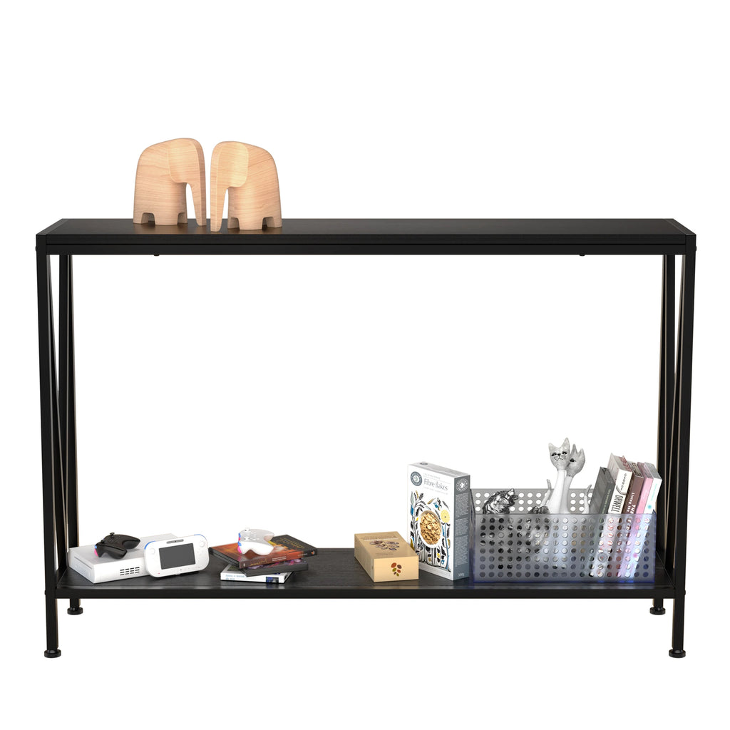 Console Table, 2-Tier with Shelf