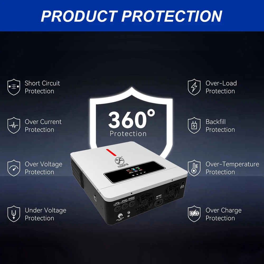 Solar Power Pure Sine Wave Inverter 3.6kW 24V 110V