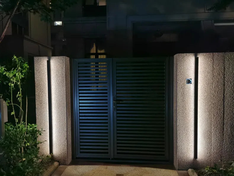 Waterproof LED strip background wall lamp