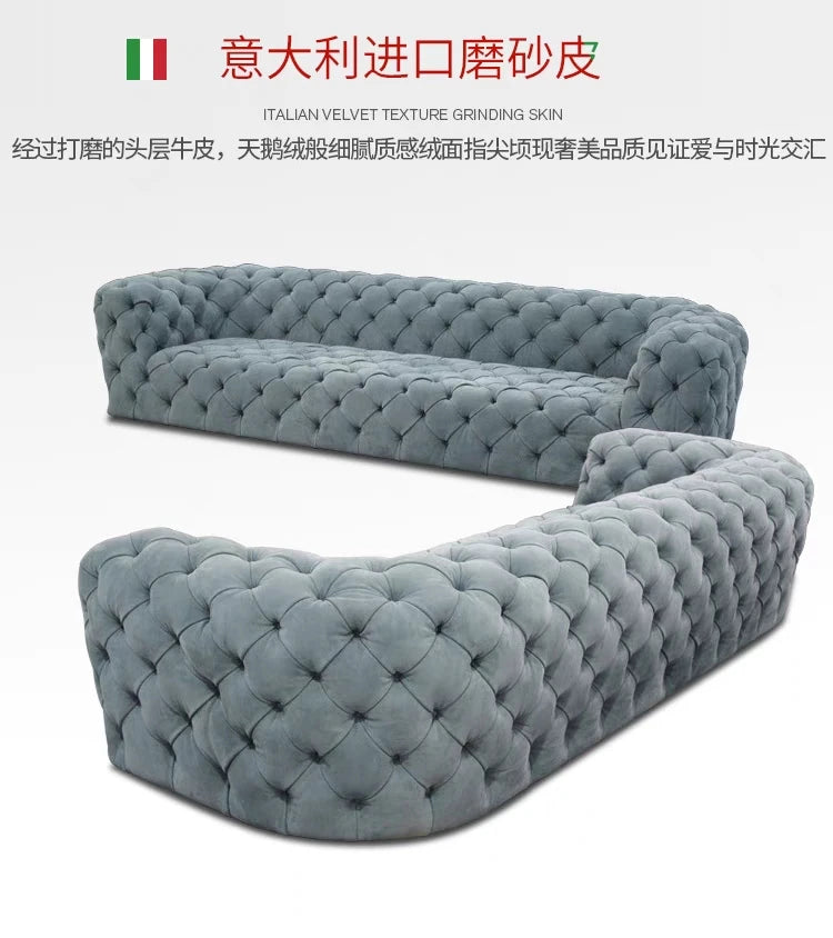 Simple Fancy Living Room Sofas, Large Gold